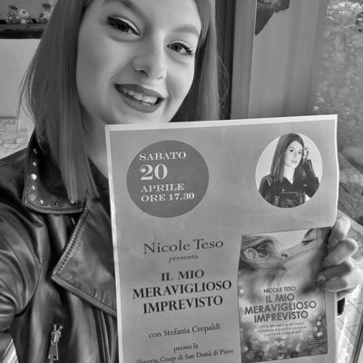 Locandina della mia prima presentazione. ♥