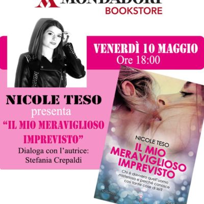 Locandina presentazione Mondadori Bookstore di Padova