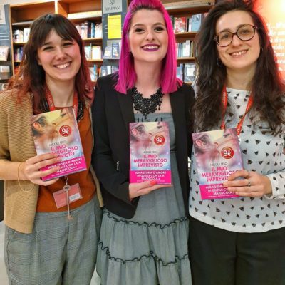 Io e le libraie della Libreria Coop di S. Donà di Piave.